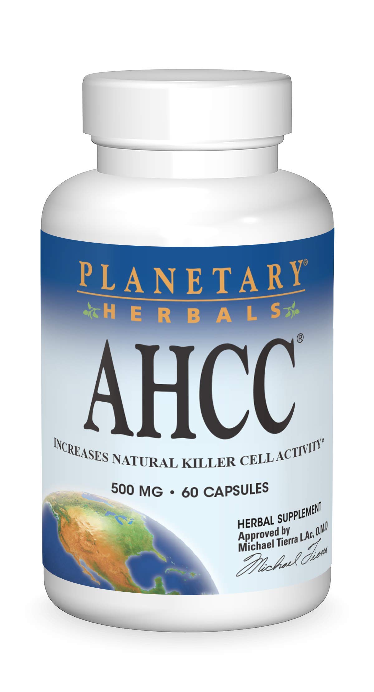 Amazon.com: Planetary Herbals AHCC 500mg - 60 Capsules : Health